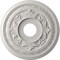 Ekena Millwork Baltimore PVC Medallion (Canopies up to 6 1/2"), 16"OD x 3 1/2"ID x 1"P, Satin Blossom White CMP16BAGBW - alternate 1
